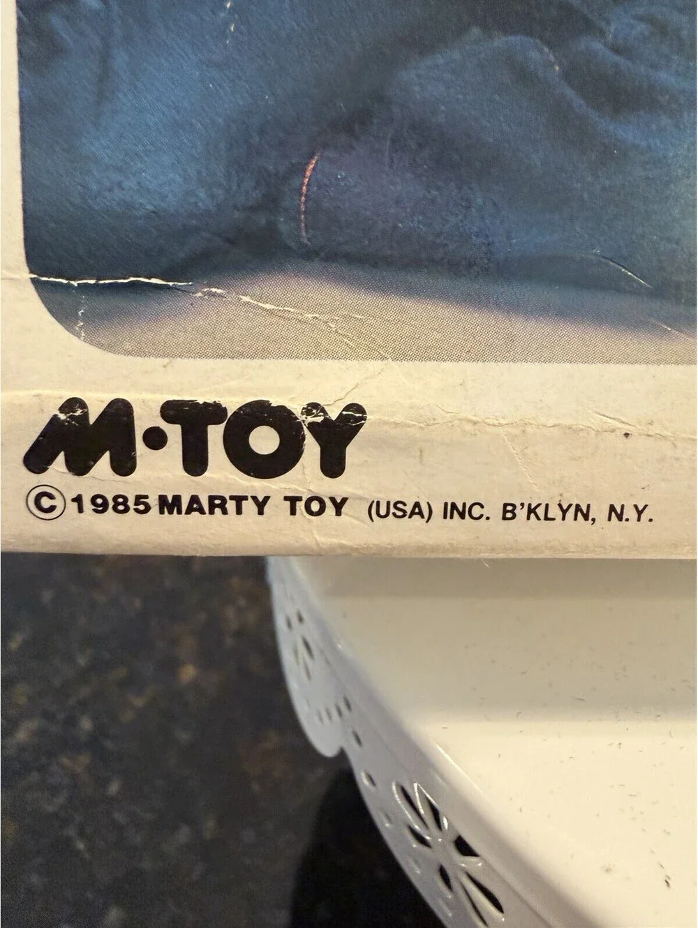 Vintage 1985 MARTY TOY  Set of 3 Plastic Stackables/Nesting Non Toxic NEW!